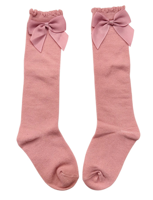 Calcetines altos para niña
