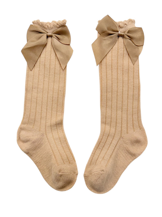 Calcetines altos para niña