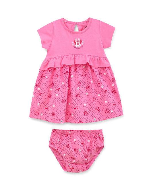 Vestido Algodon Minnie Mouse